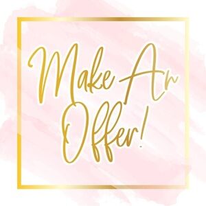 Open to all fair offers!